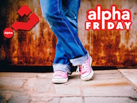 Alpha Friday Series Logo