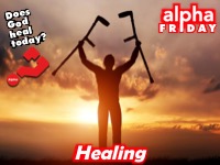 Alpha Friday Healing Logo