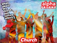 Alpha Friday Church Logo