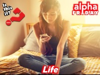 Alpha Friday Life Logo