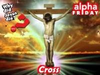 Alpha Friday Cross Logo