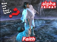 Alpha Friday Faith Logo