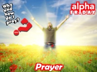Alpha Friday Prayer Logo