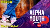 Alpha Preview Night Logo