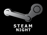 Steam Night Logo